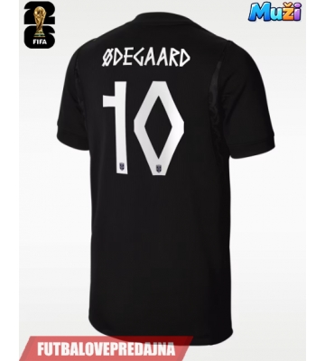 Lacne Muži Futbalové dres Nórsko Martin Odegaard #10 MS 2026 Krátky Rukáv - Preč